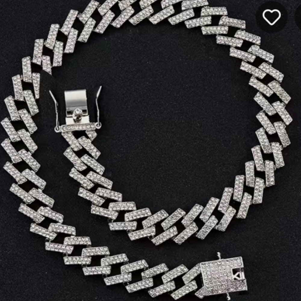 Men’s 15MM CUBAN STAINLESS STEEL NECKLACE